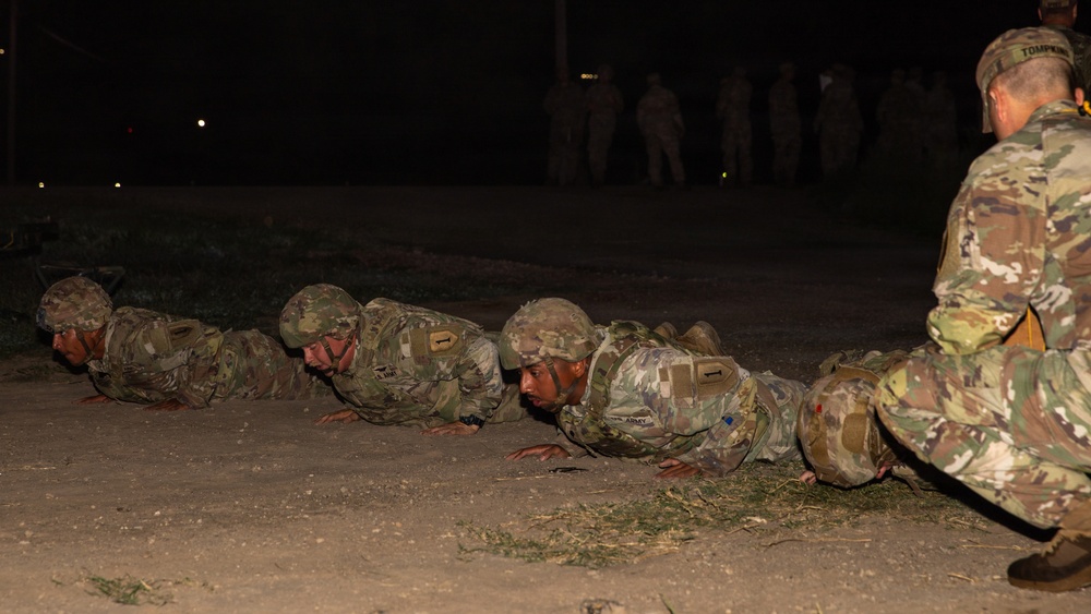 1st Infantry Division Soldiers Begin E3B Qualification with EFPA Testing