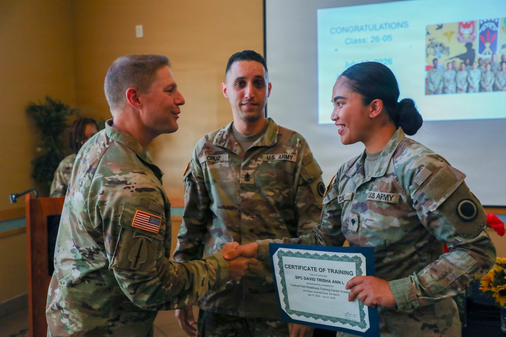 593rd CSC Hosts Tactical Field Readiness Training Center Graduation