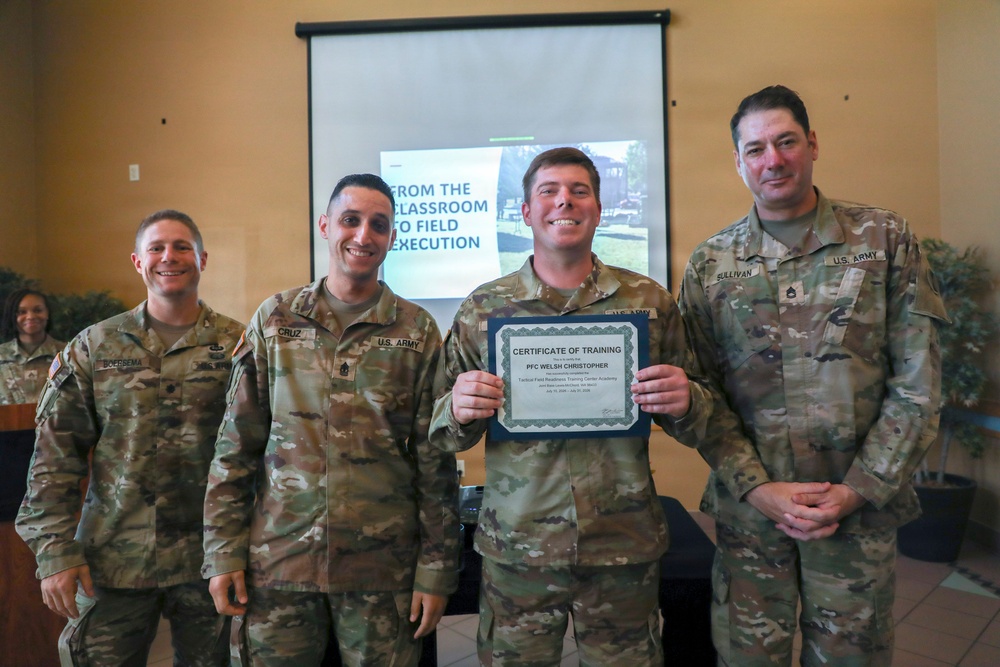593rd CSC Hosts Tactical Field Readiness Training Center Graduation