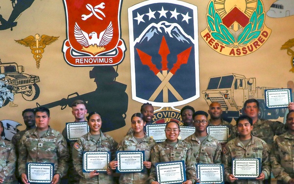 593rd CSC Hosts Tactical Field Readiness Training Center Graduation