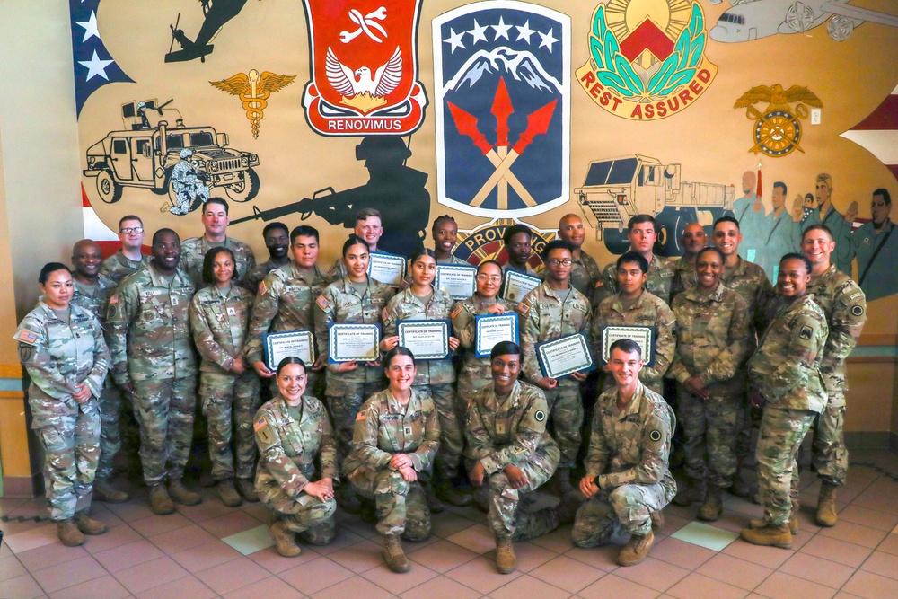 593rd CSC Hosts Tactical Field Readiness Training Center Graduation