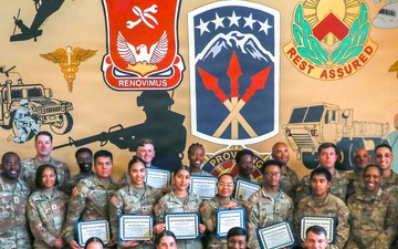 593rd CSC Hosts Tactical Field Readiness Training Center Graduation