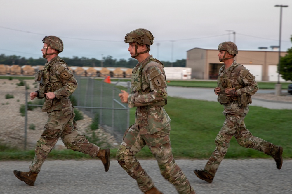 1st Infantry Division Soldiers Begin E3B Qualification with EFPA Testing