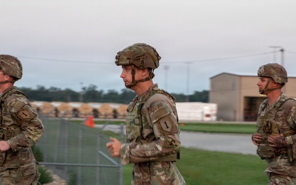 1st Infantry Division Soldiers Begin E3B Qualification with EFPA Testing