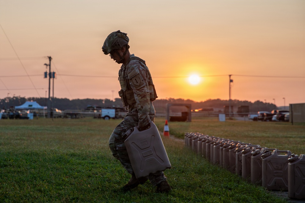 1st Infantry Division Soldiers Begin E3B Qualification with EFPA Testing
