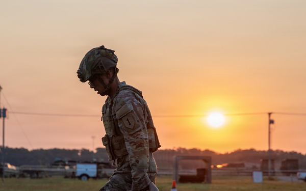 1st Infantry Division Soldiers Begin E3B Qualification with EFPA Testing