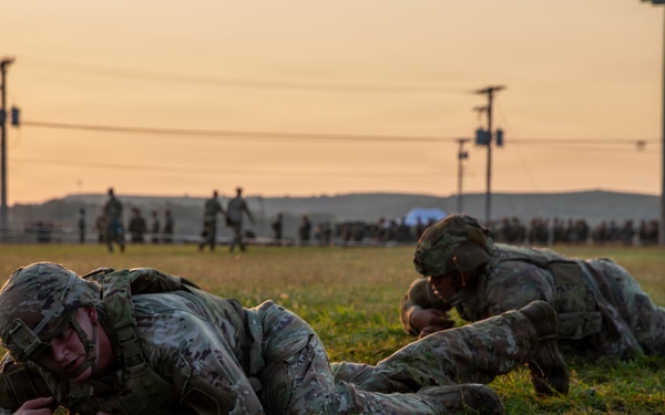 1st Infantry Division Soldiers Begin E3B Qualification with EFPA Testing