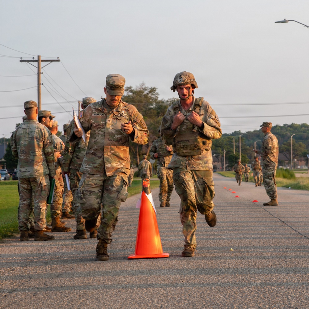1st Infantry Division Soldiers Begin E3B Qualification with EFPA Testing