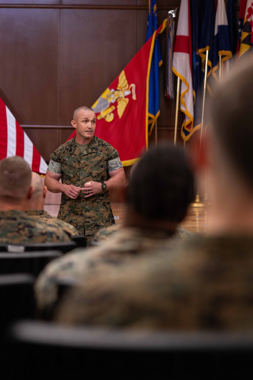4th Marine Logistics Group Hosts Sergeant Major Relief and Appointment Ceremony
