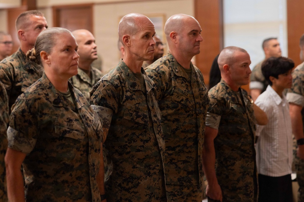 4th Marine Logistics Group Hosts Sergeant Major Relief and Appointment Ceremony