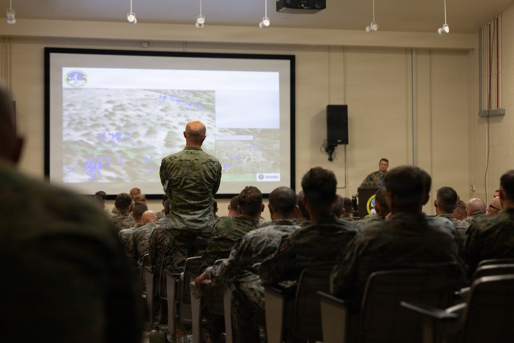 Marines conduct Facilitated After Action Review for MTX 3-26