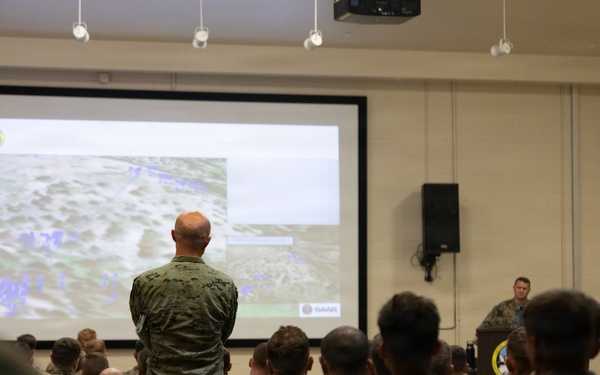 Marines conduct Facilitated After Action Review for MTX 3-26