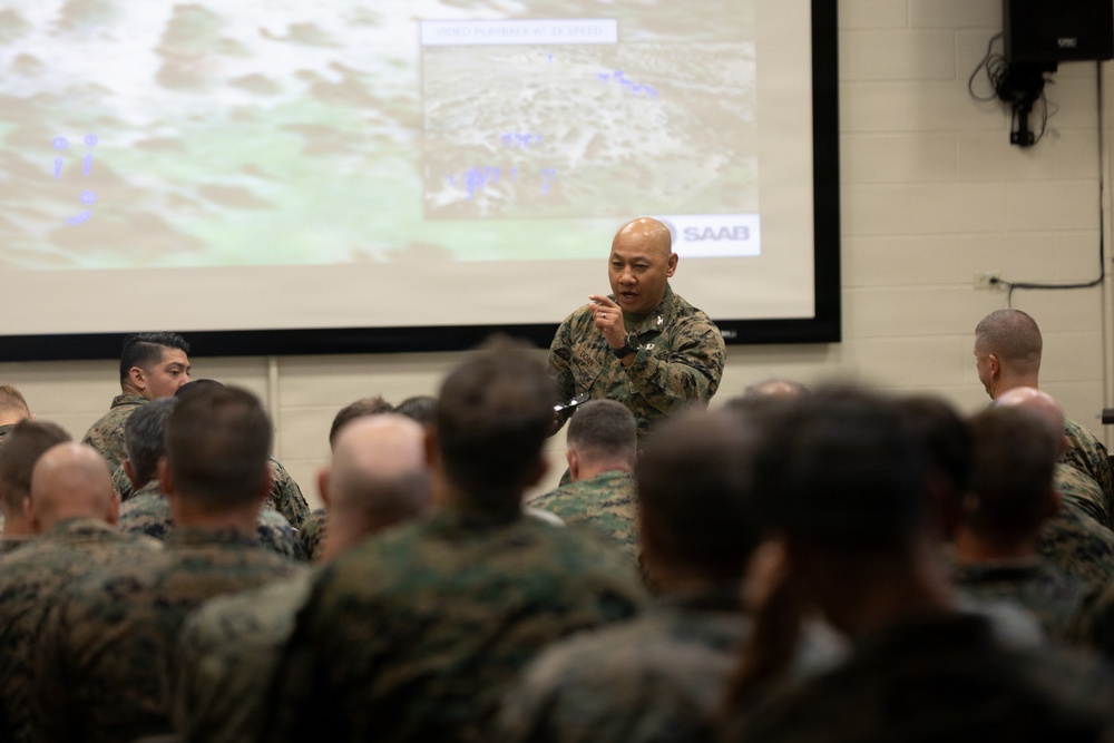 Marines conduct Facilitated After Action Review for MTX 3-26