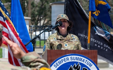 9th Combat Operations Squadron Holds Celebration Ceremony at VSFB