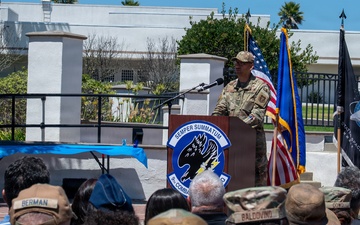 9th Combat Operations Squadron Holds Celebration Ceremony at VSFB