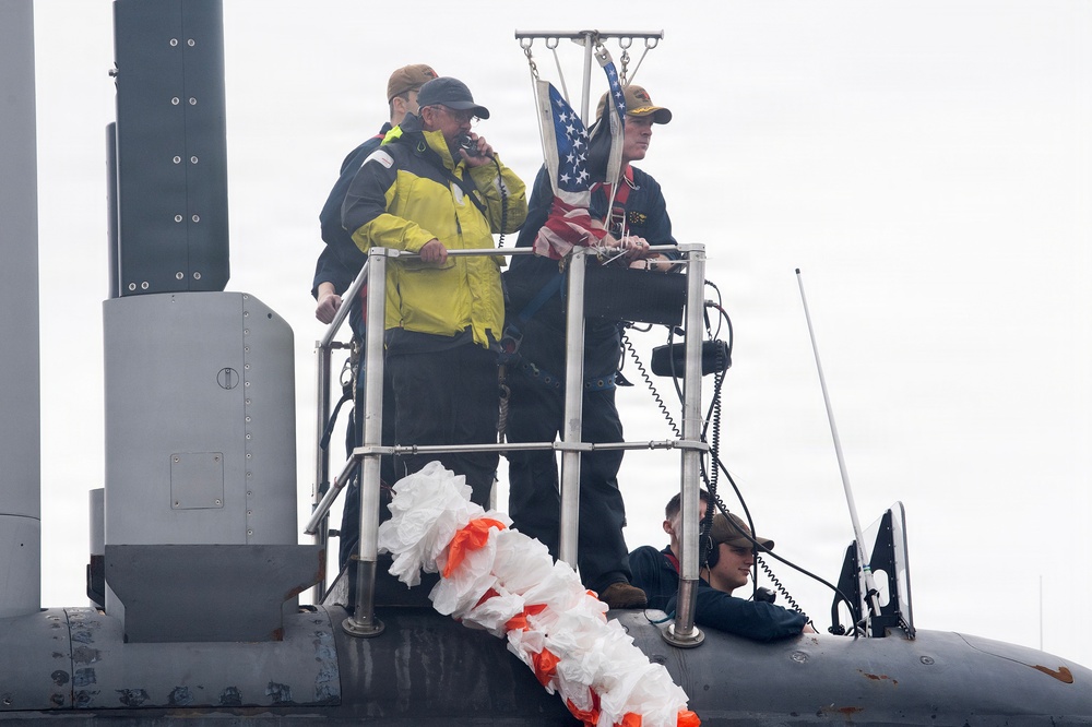 USS Virginia (SSN 774) Homecoming