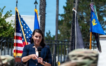 9th Combat Operations Squadron Holds Celebration Ceremony at VSFB