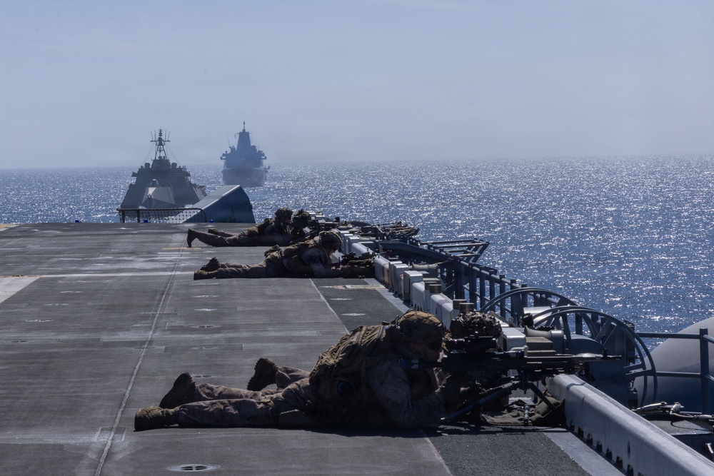 13th MEU | Defense of the Amphibious Task Force Training