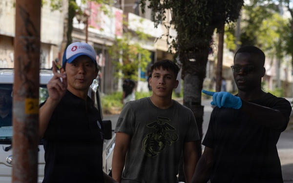 U.S. Service Members and Okinawans Participate in Operation Golden Gate 2