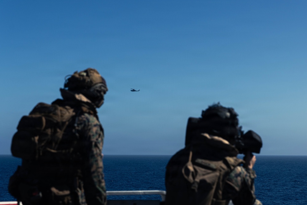 13th MEU | Defense of the Amphibious Task Force Training