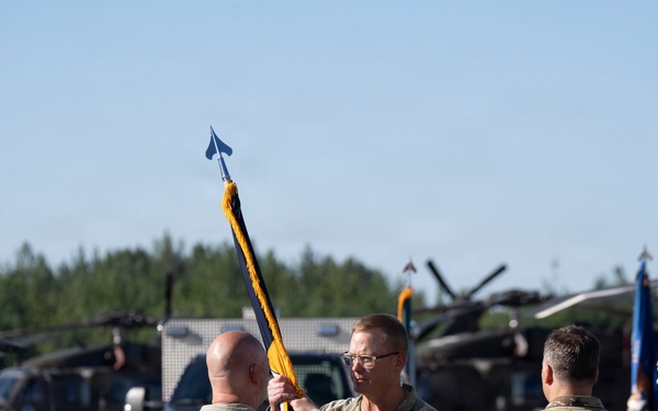38th Troop Command bids farewell to Col. Mortrud and welcomes Col. Kang