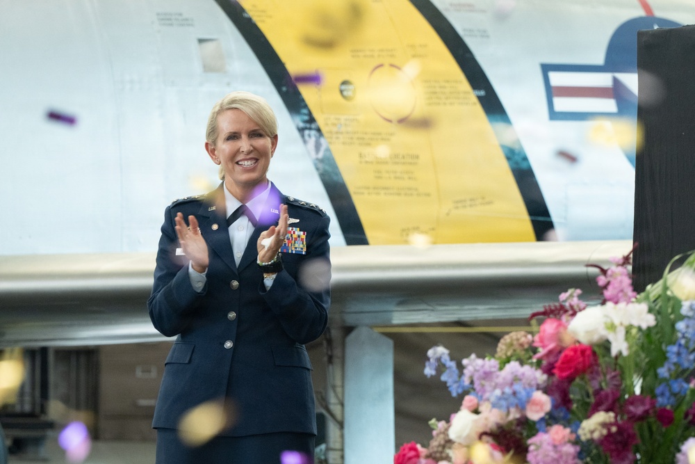 Lt. Gen. Laura L. Lenderman’s Eras of Service retirement ceremony