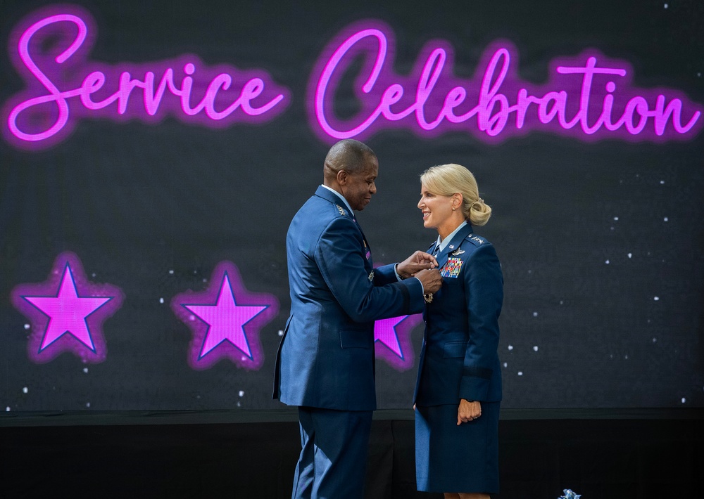 Lt. Gen. Laura L. Lenderman’s Eras of Service retirement ceremony