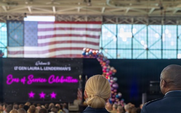 Lt. Gen. Laura L. Lenderman’s Eras of Service retirement ceremony