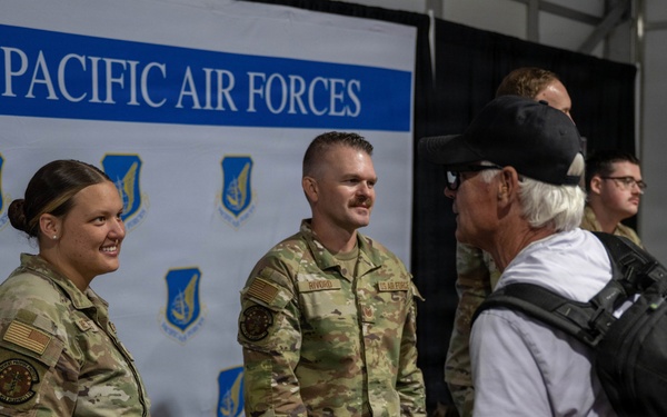 EAA AirVenture OshKosh attendees learn about Air Force careers from 15th Wing Airmen