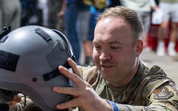 EAA AirVenture OshKosh attendees learn about Air Force careers from 15th Wing Airmen