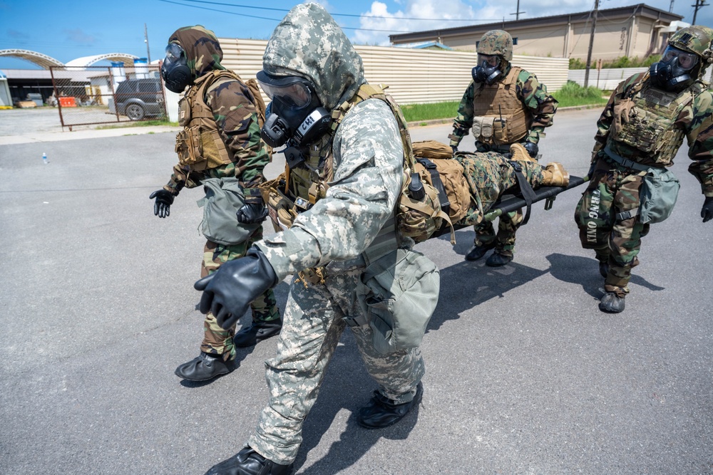 MWSS-171 and Wolf Pack sustain joint-force CBRN training