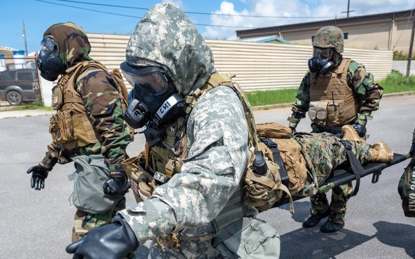 MWSS-171 and Wolf Pack sustain joint-force CBRN training