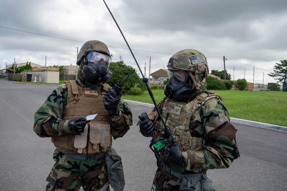 MWSS-171 and Wolf Pack sustain joint-force CBRN training