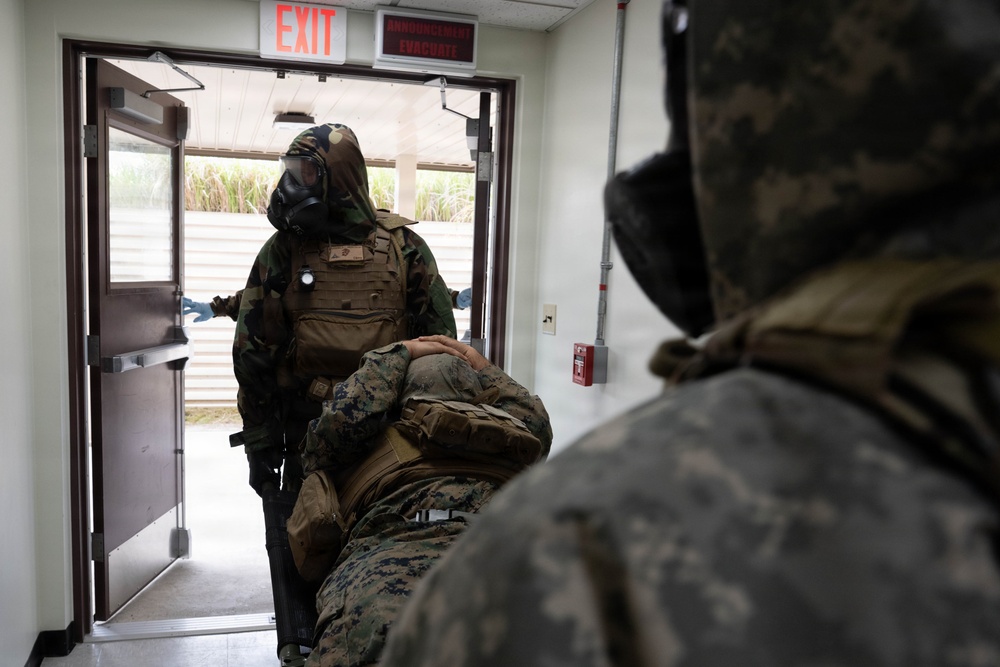 MWSS-171 and Wolf Pack sustain joint-force CBRN training
