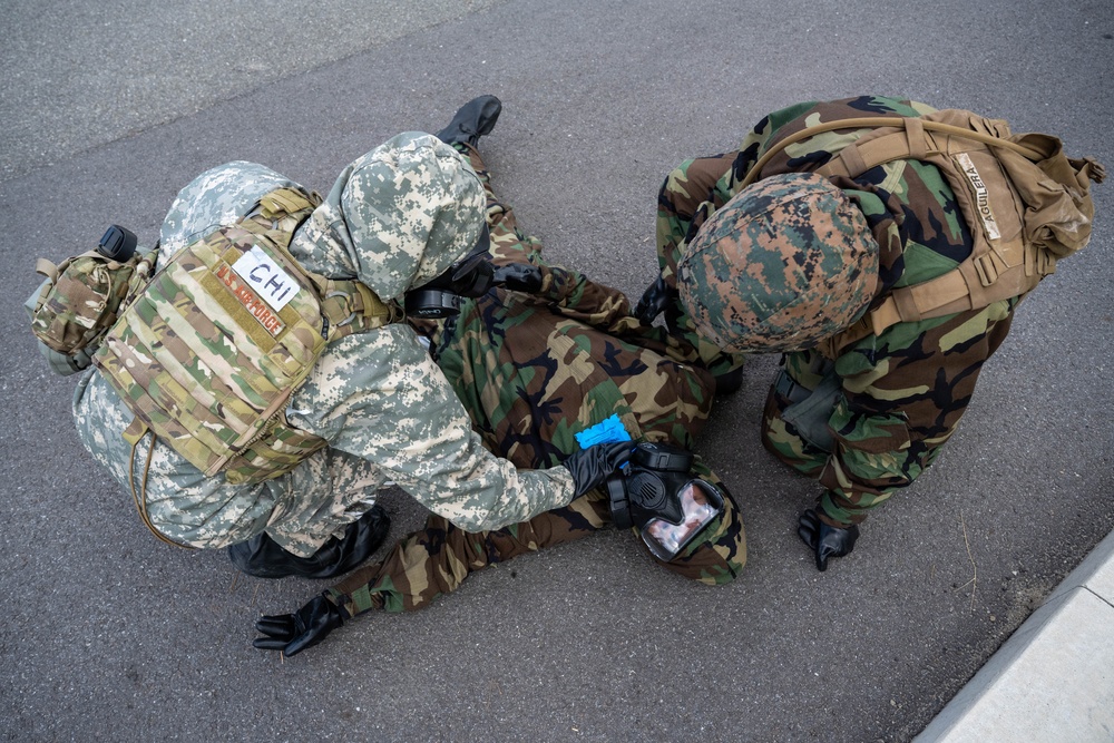 MWSS-171 and Wolf Pack sustain joint-force CBRN training