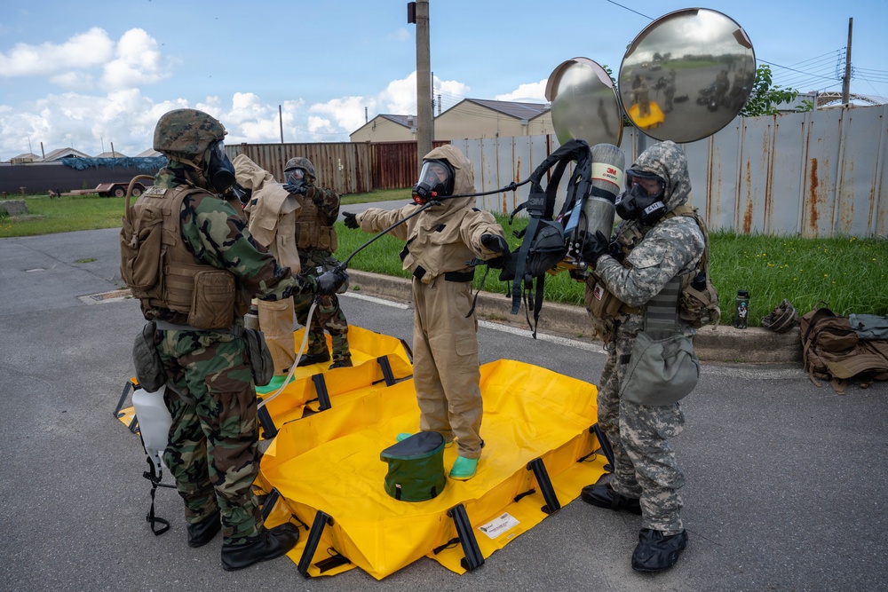 MWSS-171 and Wolf Pack sustain joint-force CBRN training