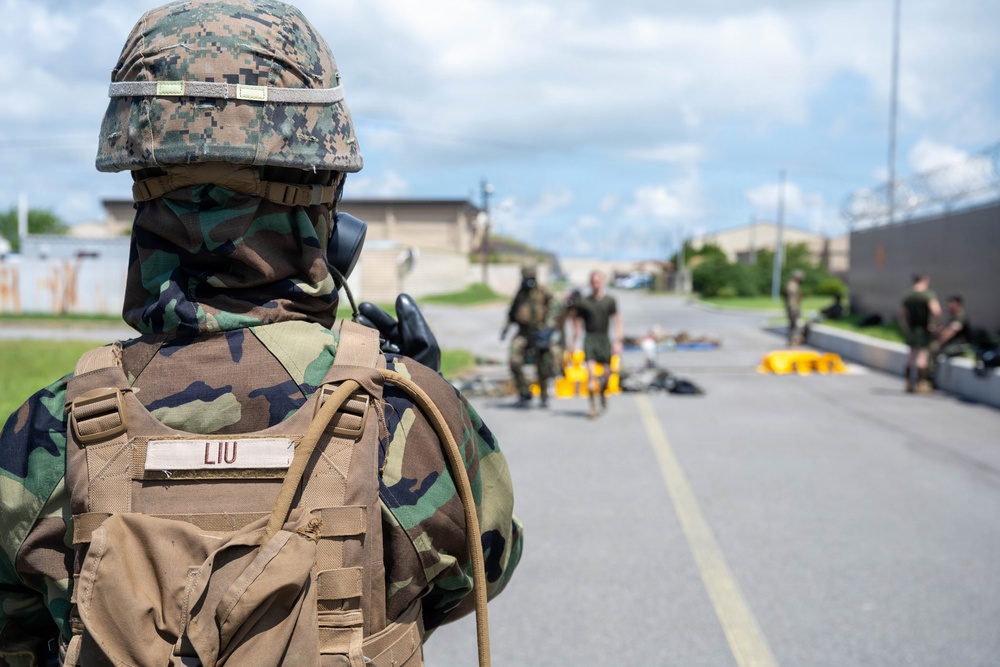 MWSS-171 and Wolf Pack sustain joint-force CBRN training