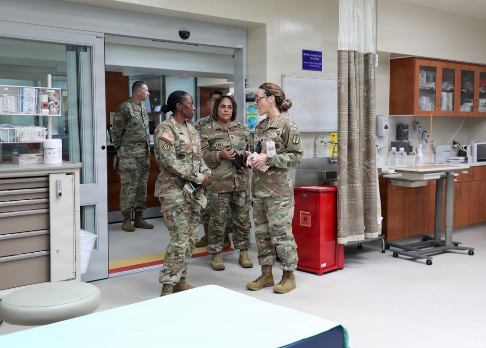U.S. Army deputy inspector general visits BDAACH during Korea tour