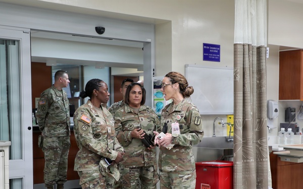 U.S. Army deputy inspector general visits BDAACH during Korea tour