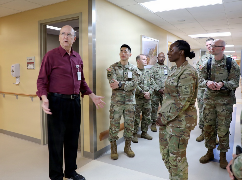 U.S. Army deputy inspector general visits BDAACH during Korea tour