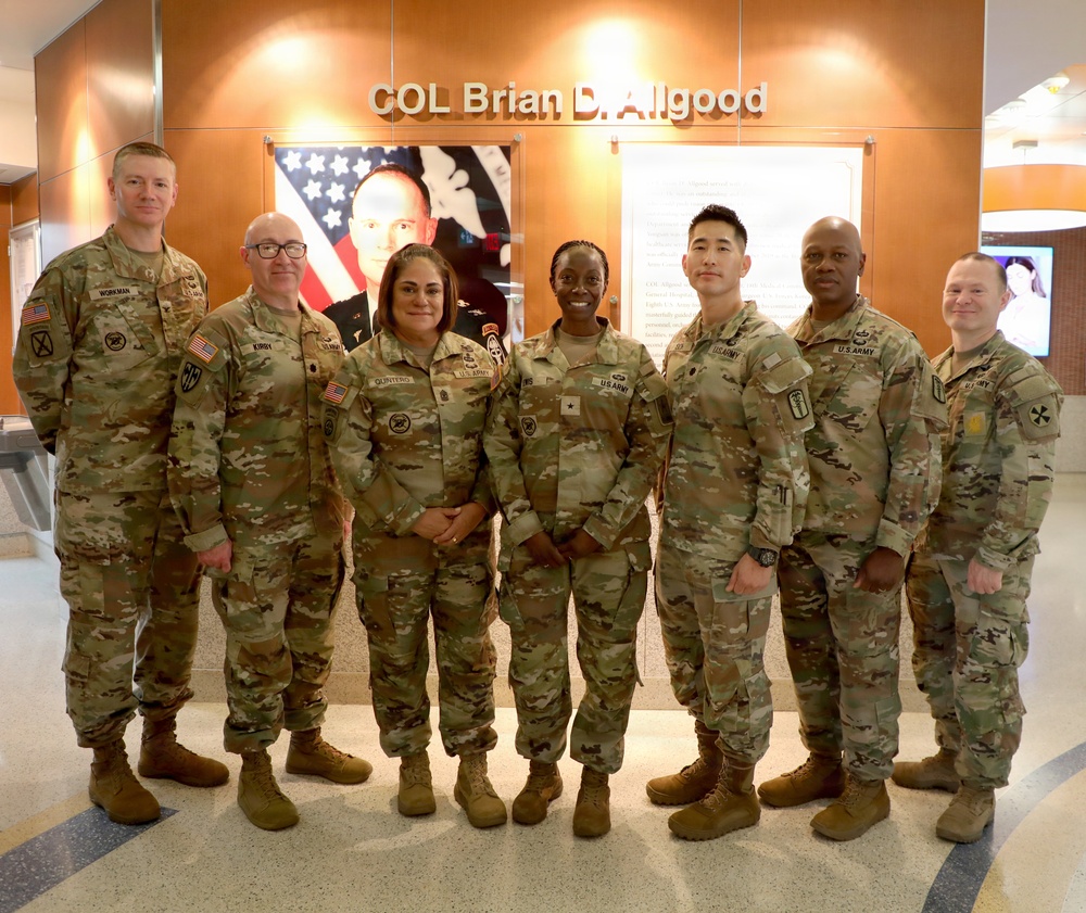 U.S. Army deputy inspector general visits BDAACH during Korea tour