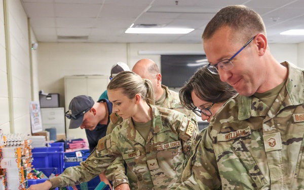 Selfridge Military and Family Readiness school supply giveaway