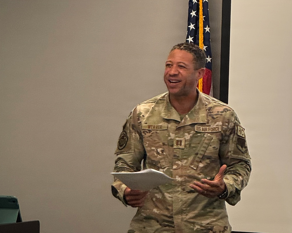 104th Fighter Wing Chaplain leads Bible Study