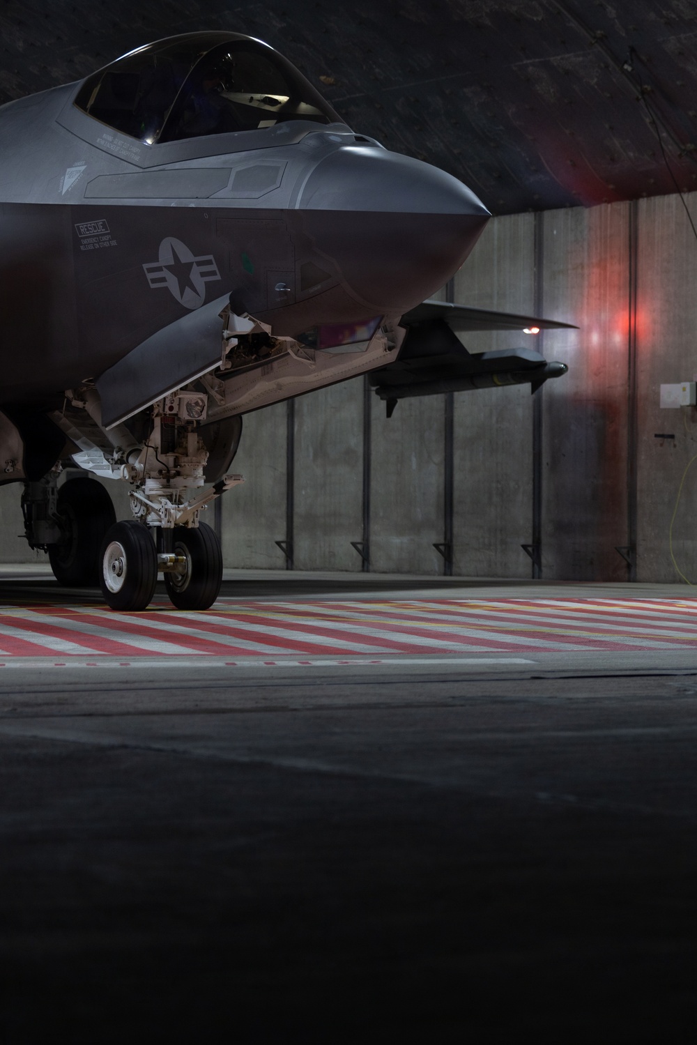 U.S. Marines with VMFA-311 conduct flight operations