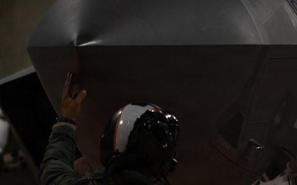 U.S. Marines conduct flight operations