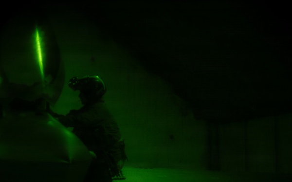 U.S. Marines conduct flight operations