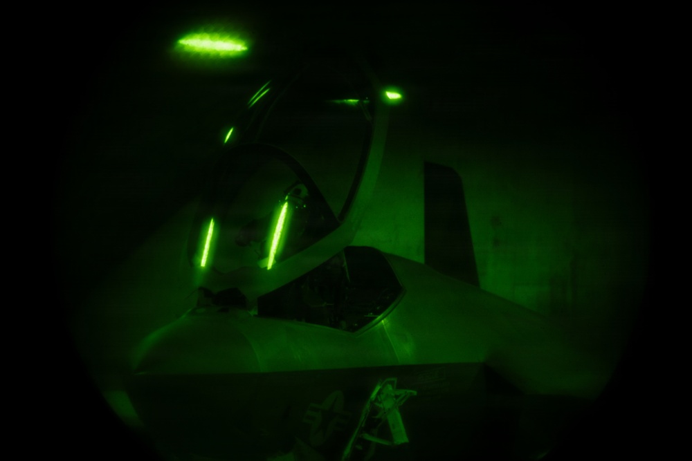 U.S. Marines conduct flight operations