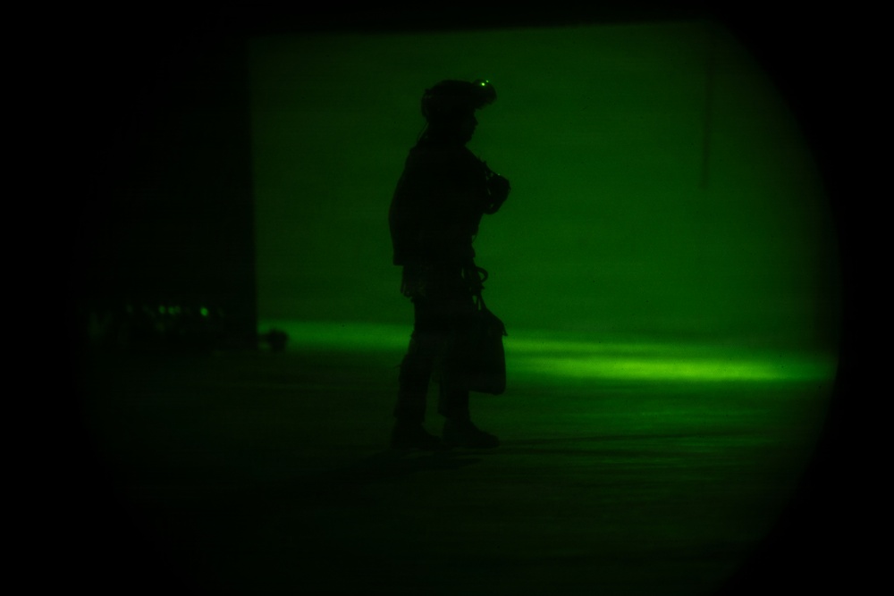 U.S. Marines conduct flight operations