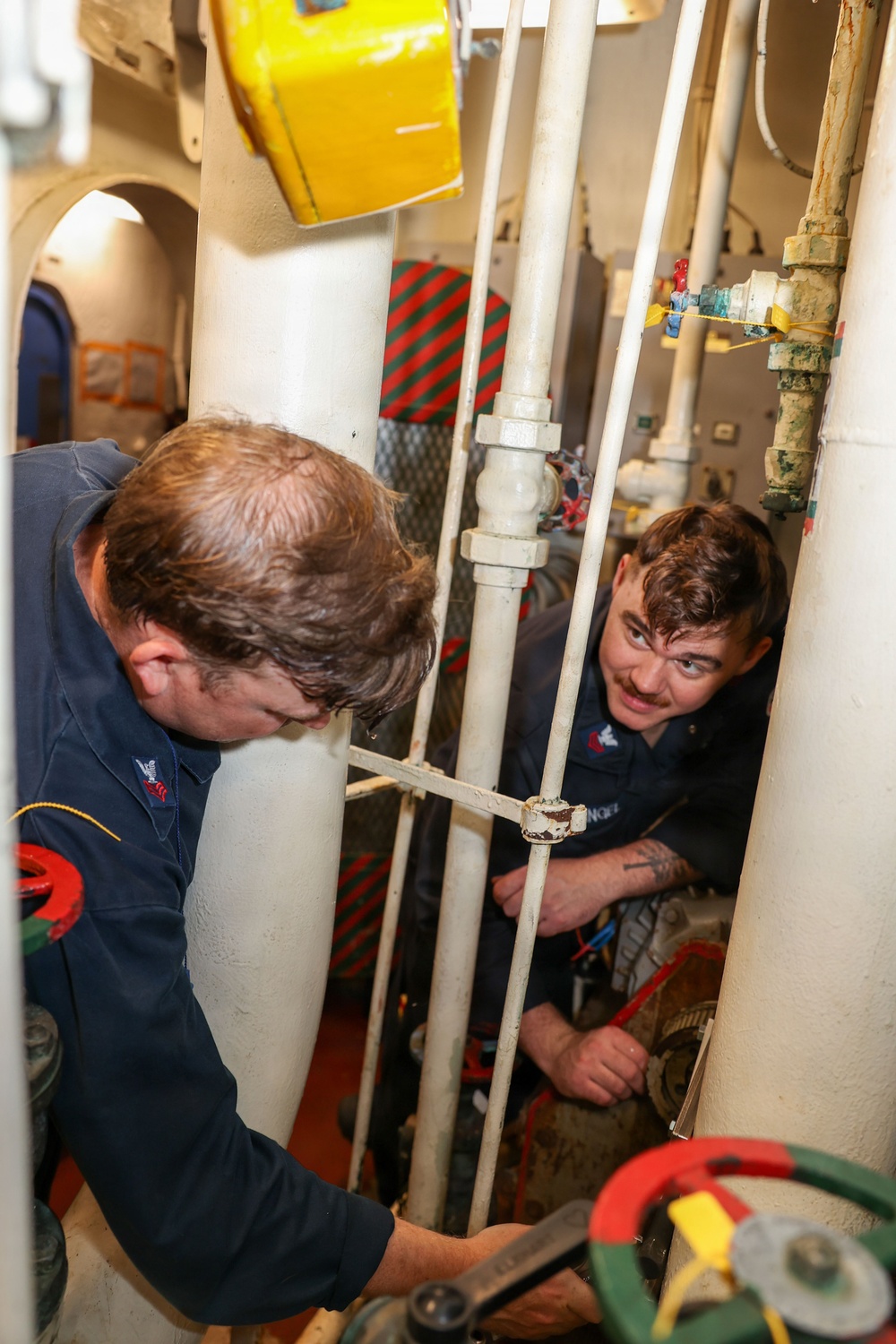 Work aboard USS Bataan (LHD 5)