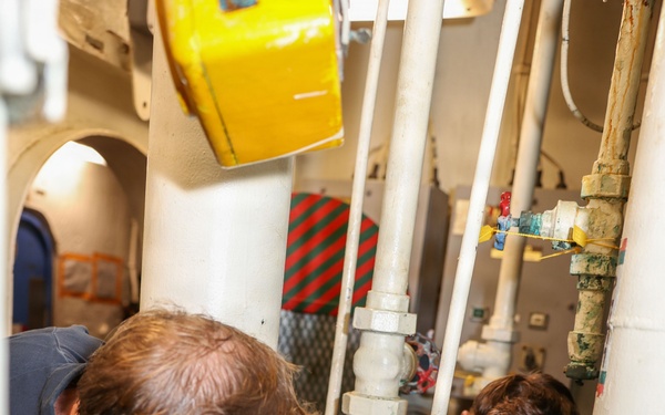 Work aboard USS Bataan (LHD 5)